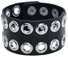 Rock Rebel by EMP - Rivets - Armband met studs - Unisex - zwart