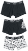 Rock Rebel by EMP - Rock Rebel X Route 66 - 3er Pack Boxershorts - Boxers - Mannen - zwart
