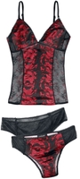 Rock Rebel by EMP - Unholy Confessions - Ondergoed - Vrouwen - bordeaux zwart