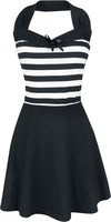 Rockabella - South Dress - Korte jurk - Vrouwen - zwart wit