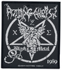 Rotting Christ - Black Metal - Patch - Unisex - zwart wit