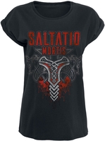 Saltatio Mortis - Viking Logo - T-shirt - Vrouwen - zwart