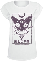 Samurai Pizza Cats - Freakshow - T-shirt - Vrouwen - wit