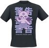 Samurai Pizza Cats - Manga Design - T-shirt - Mannen - zwart