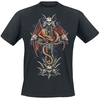 Sarah Richter - Dragons Cross - T-shirt - Mannen - zwart