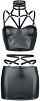 Saresia - 2-teiliges Harness Set - Ondergoed - Vrouwen - zwart