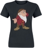 Schneewitchen - Grumpy - T-shirt - Vrouwen - zwart