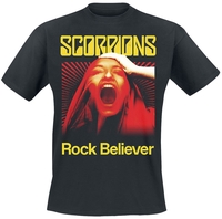 Scorpions - Rock Believer - T-shirt - Mannen - zwart