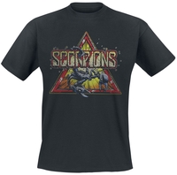 Scorpions - Triangle Scorpion - T-shirt - Mannen - zwart