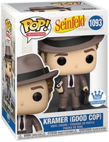Seinfeld - Kramer (Good Cop) (Funko Shop Europe) Vinyl Figuur 1093 - Funko Pop! - Unisex - multicolor