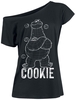 Sesame Street - Cookie - T-shirt - Vrouwen - zwart