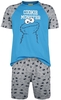 Sesame Street - Cookie Monster - Pyjama - Mannen - grijs