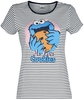 Sesame Street - Cookies - T-shirt - Vrouwen - meerkleurig