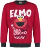 Sesame Street - Elmo - Have You Hugged A Monster Today? - Christmas jumper - Mannen - rood