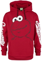 Sesame Street - Elmo - Trui met capuchon - Mannen - rood
