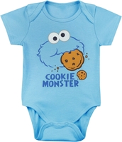 Sesame Street - Kids - Cookie Monster - Body - Unisex - blauw