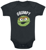 Sesame Street - Kids - Grumpy - Body - Unisex - zwart