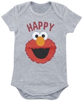 Sesame Street - Kids - Happy Elmo - Body - Unisex - grijs gemêleerd