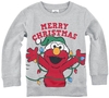 Sesame Street - Kids - Merry Christmas - Elmo - Sweatshirt - Unisex - grijs gemêleerd
