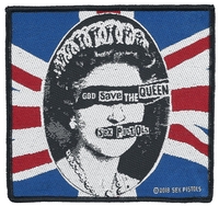 Sex Pistols - God save the Queen - Patch - Unisex - meerkleurig