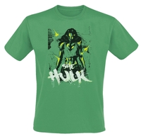 She-Hulk - Pose - T-shirt - Mannen - groen