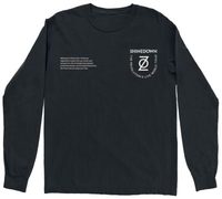 Shinedown - Outrage - Shirt met lange mouwen - Mannen - zwart