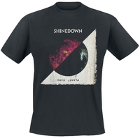 Shinedown - Planet Zero - T-shirt - Mannen - zwart