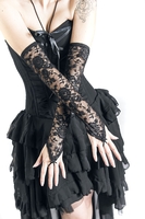 Sinister Gothic - Gothic Arm Warmers - Armwarmers - Vrouwen - zwart
