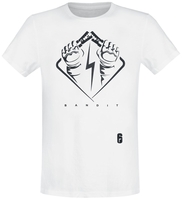 Six Siege - Bandit - T-shirt - Mannen - wit