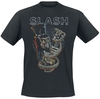 Slash - Guitar Skull - T-shirt - Mannen - zwart