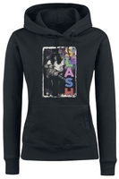 Slash - Pop Art - Trui met capuchon - Vrouwen - zwart