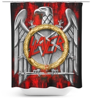 Slayer - Eagle - Douchegordijn - Unisex - multicolor