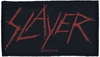 Slayer - Slayer Logo - Patch - Unisex - zwart rood