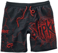Slipknot - EMP Signature Collection - Zwembroek - Mannen - zwart rood