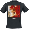 Slipknot - The End,  So Far Square Red - T-shirt - Mannen - zwart