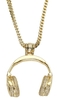 Snoop Dogg - King Ice - Headphones Necklace - Halsketting - Unisex - goudkleurig