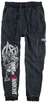 Sons Of Anarchy - SOA - Trainingsbroeken - Mannen - donkergrijs