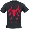 Spider-Man - Miles Morales Logo - T-shirt - Mannen - zwart