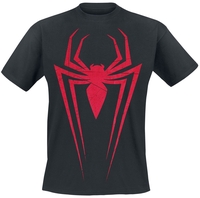 Spider-Man - Miles Morales Logo - T-shirt - Mannen - zwart