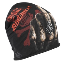 Spiral - Bone Finger - Beanie - Unisex - zwart