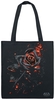 Spiral - Burnt Rose - Linnen tas - Unisex - zwart