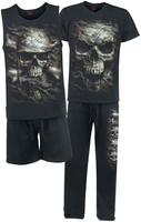 Spiral - Camo Skull - Pyjama - Mannen - zwart