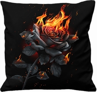 Spiral - Flaming Rose - Kussens - Unisex - meerkleurig