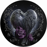 Spiral - Raven Heart - Snijplank - Unisex - meerkleurig