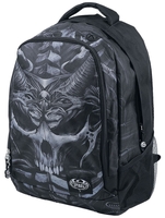 Spiral - Skull Armour - Rugtas - Unisex - zwart