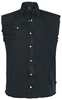 Spiral - Solid Black - Vest - Mannen - zwart