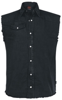 Spiral - Solid Black - Vest - Mannen - zwart