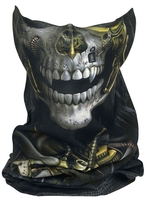 Spiral - Steampunk Reaper - Tunnelsjaal - Unisex - meerkleurig