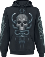 Spiral - Stone Gaze Hoodie - Trui met capuchon - Mannen - zwart
