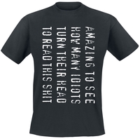 Sprüche - Amazing To See... - T-shirt - Mannen - zwart
